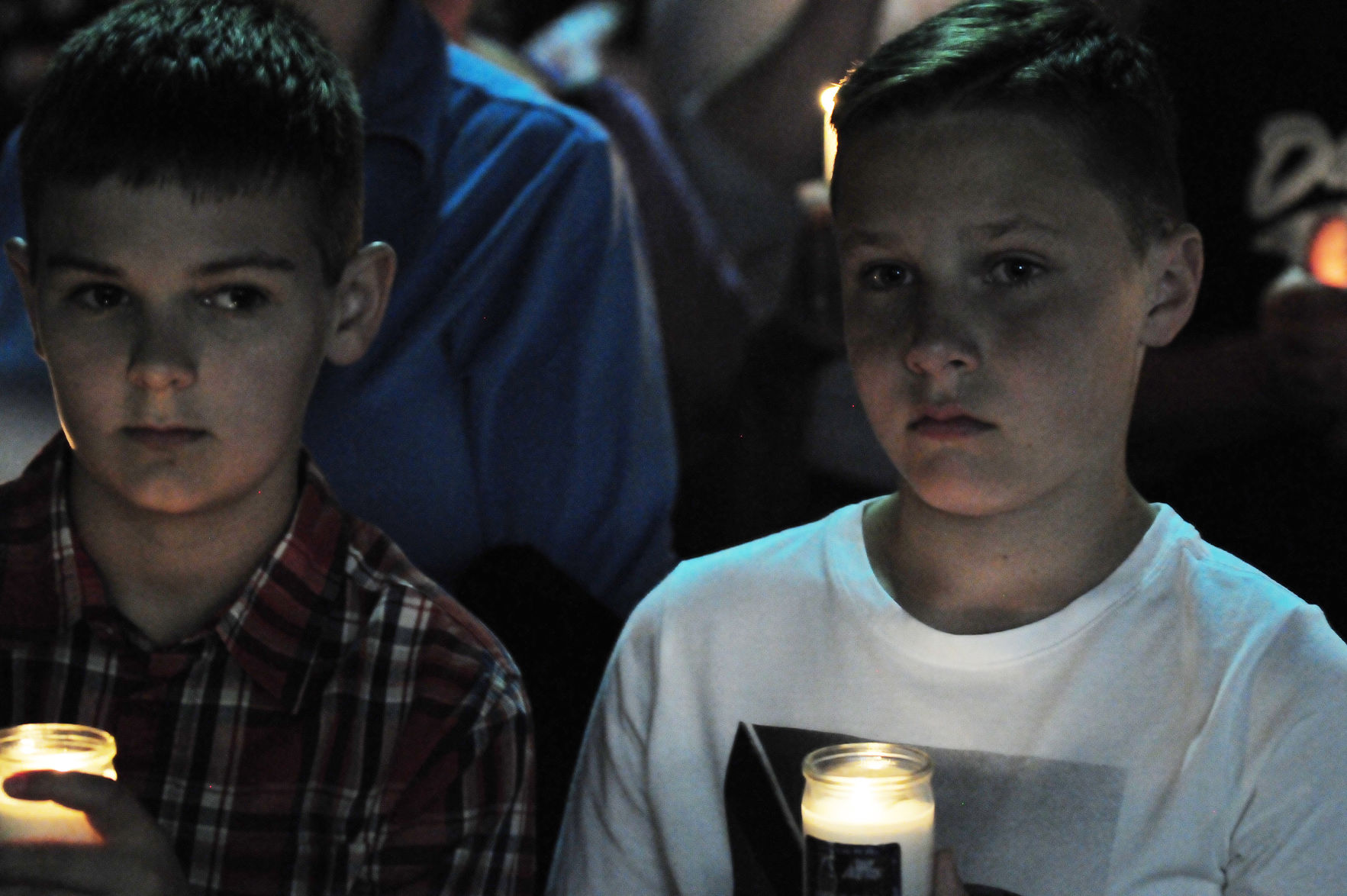 Vigil at car